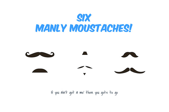 The Manly Face Maker in Illustrations - product preview 7