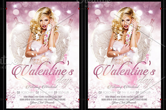 Valentine in Flyer Templates - product preview 1