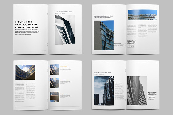 Architecture Magazine in Magazine Templates - product preview 5