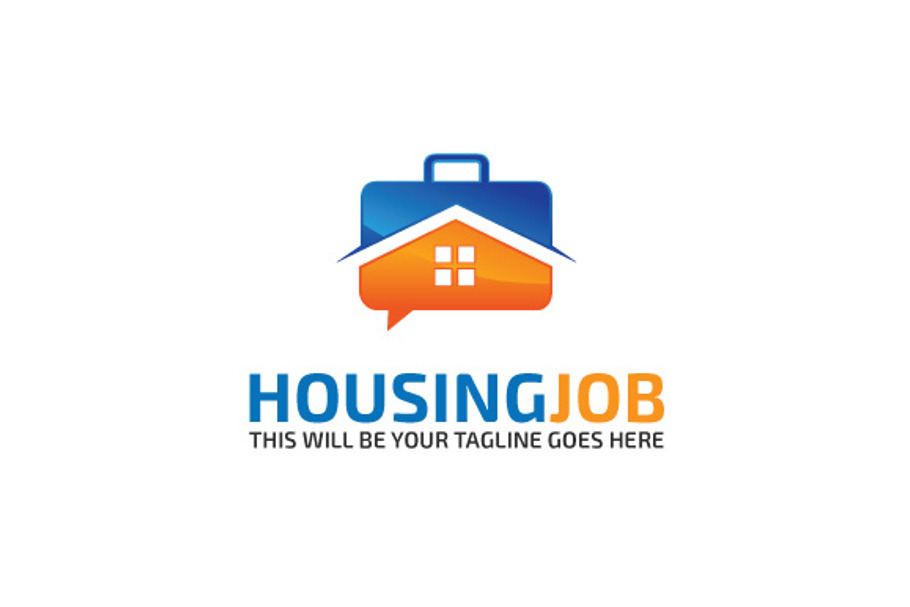 Housing-job Logo Template in Logo Templates - product preview 8