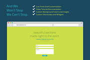 You Landed - Wordpress Landing Page