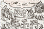 Alice in Wonderland Brushes