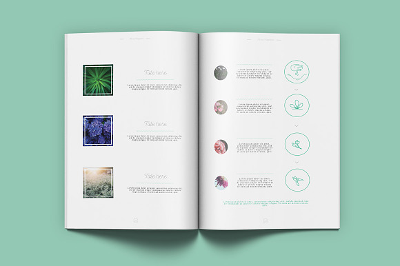 Floral Magazine in Magazine Templates - product preview 6
