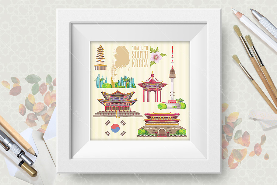 Travel to South Korea in Illustrations - product preview 8