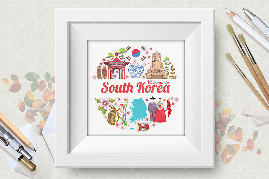 Travel to South Korea in Illustrations - product preview 8