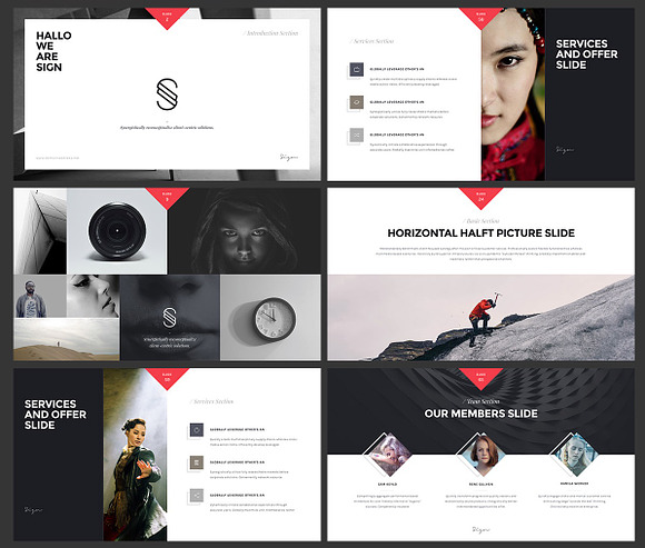 Sign Keynote Presentation Template in Keynote Templates - product preview 2