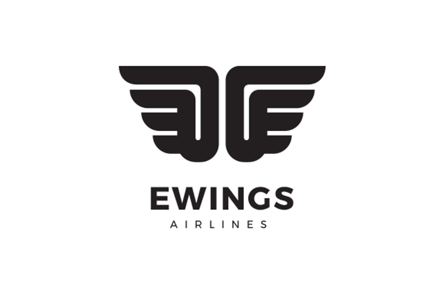 Wings Logo in Logo Templates - product preview 8