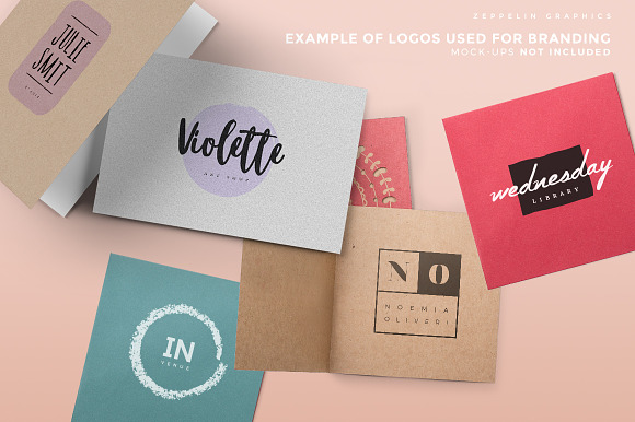 250 Feminine Logos Pack in Logo Templates - product preview 12