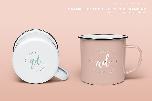 250 Feminine Logos Pack in Logo Templates - product preview 15