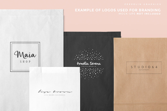 250 Feminine Logos Pack in Logo Templates - product preview 19