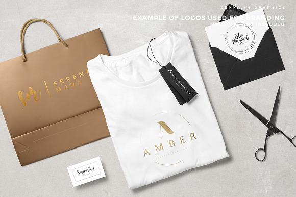 250 Feminine Logos Pack in Logo Templates - product preview 22