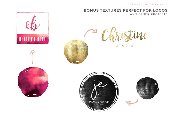 250 Feminine Logos Pack in Logo Templates - product preview 25