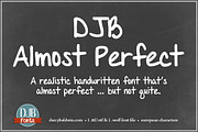 DJB Almost Perfect Font