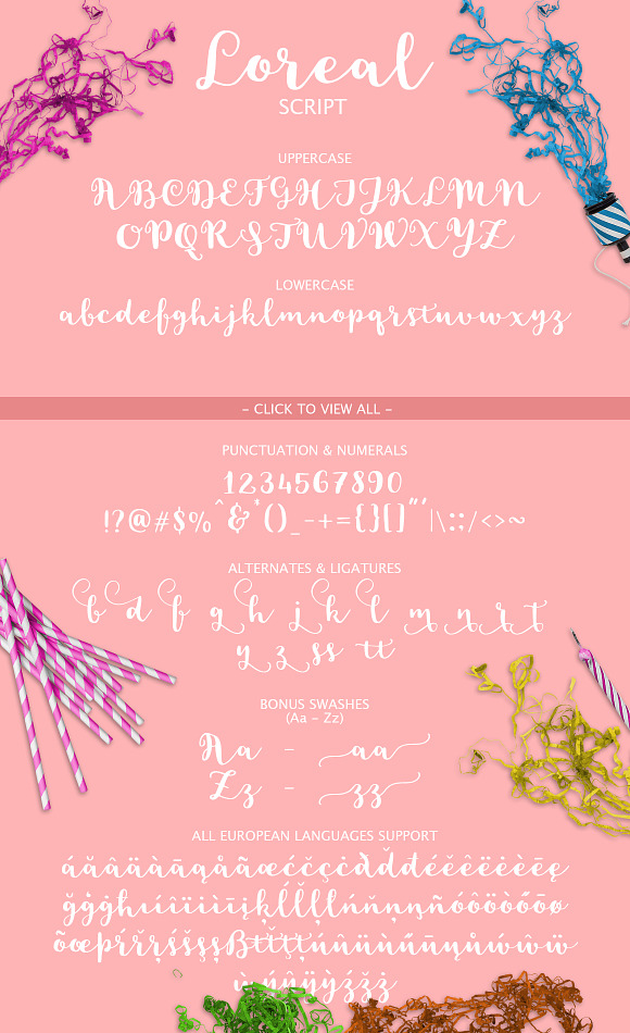 Loreal script Duo in Script Fonts - product preview 5