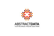 Abstract Data Logo Template