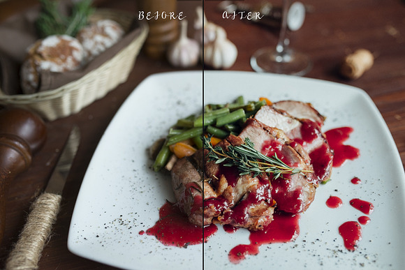 10 Food presets for lightroom in Add-Ons - product preview 1