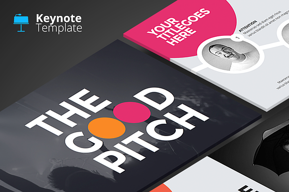 The Good Pitch - Keynote Template in Keynote Templates - product preview 4