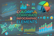 Colorful Corporate Infographics