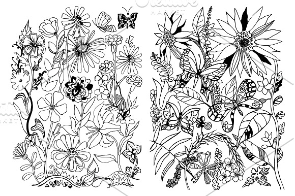 Coloring book Life in the Village in Illustrations - product preview 1