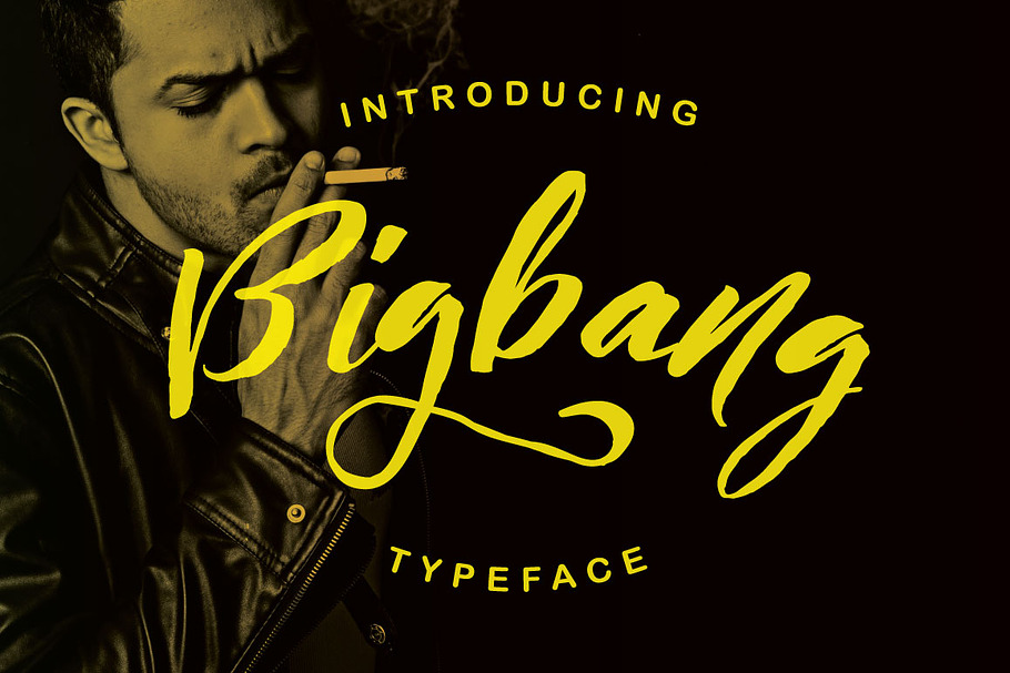 Bigbang Typeface in Display Fonts - product preview 8