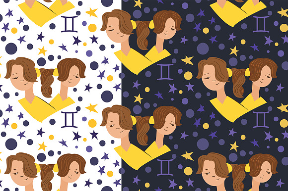 Big set of zodiac in Patterns - product preview 15