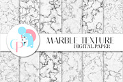 12 Marble Texture Digital Paper