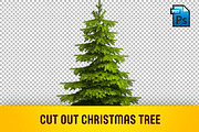 CUT OUT CHRISTMAS TREE