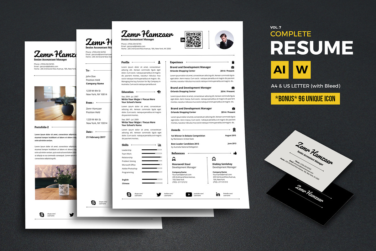 Complete Resume Vol 7 in Resume Templates