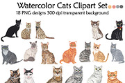 Domestic Animal clipart, Cat clipart