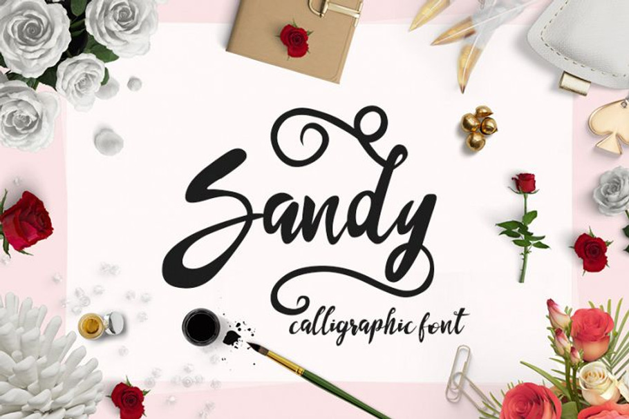 Sandy Pro in Fonts - product preview 8