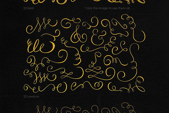 Swashes Kit / Decorative Add On Pack in Fonts - product preview 2