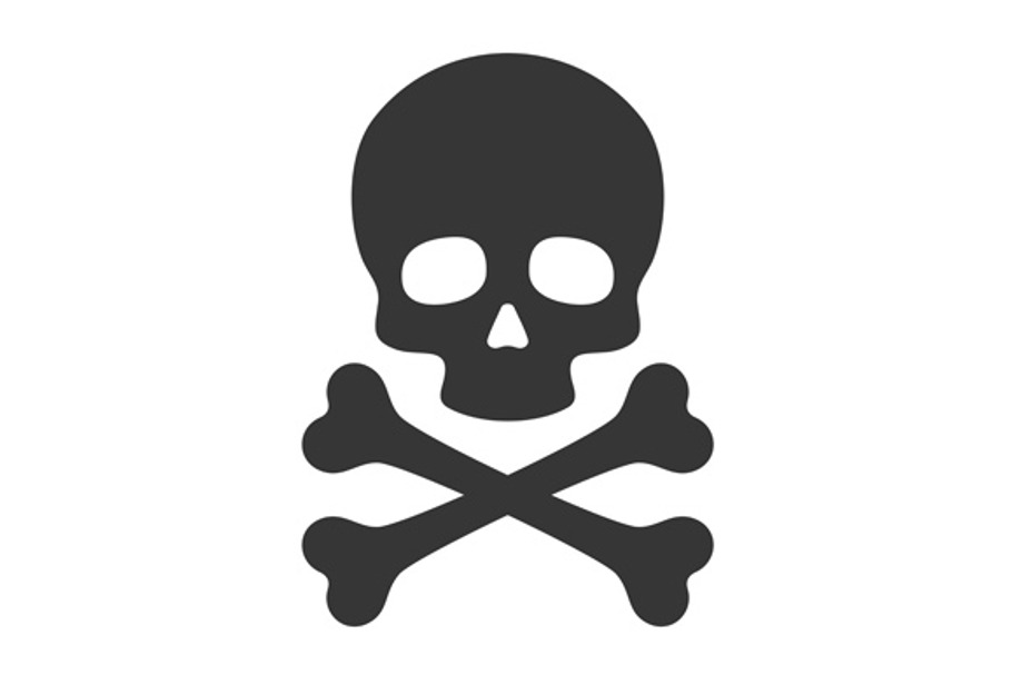 Skull and Crossbones Icons in Skull Icons - product preview 8