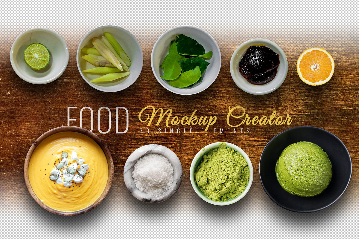 Food Mockup Creator in Scene Creator Mockups - product preview 8