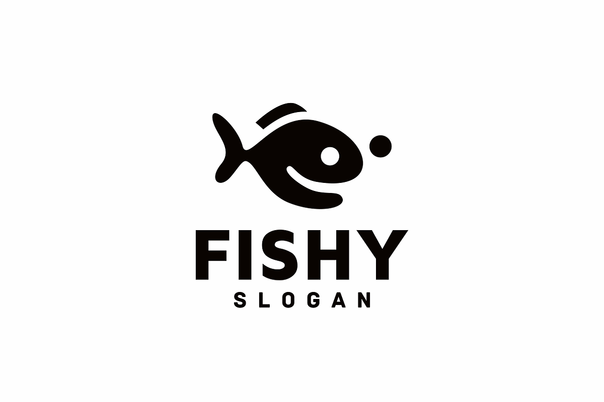 Fish  in Logo Templates - product preview 8