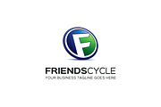 Friends Cycle Logo Template