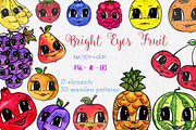 Bright Eyes Fruit – Watercolor Kit