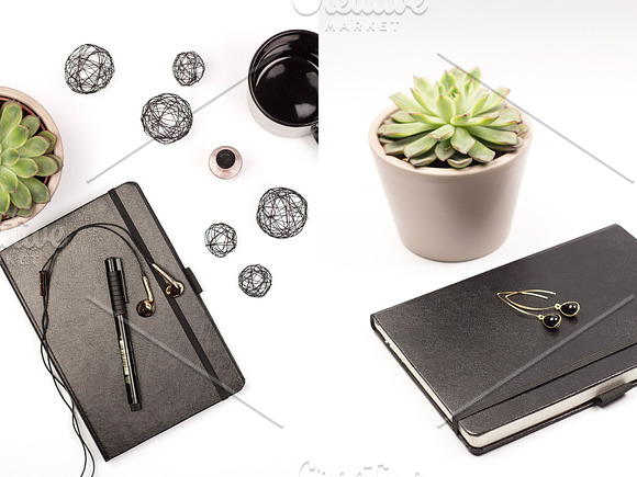 Black & White Stock Photo Bundle in Product Mockups - product preview 3