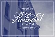 Procreate Lettering Brush - Rounded
