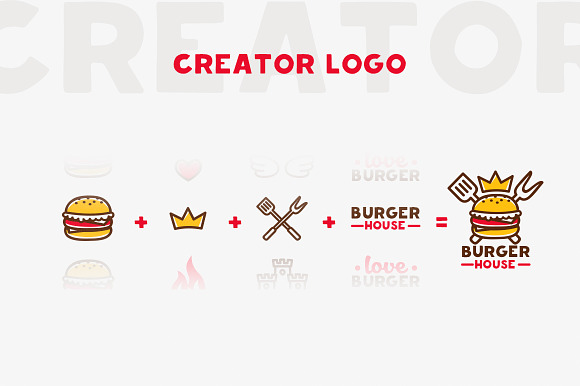 Creator branding  / Cafe / Fast Food in Magazine Templates - product preview 1
