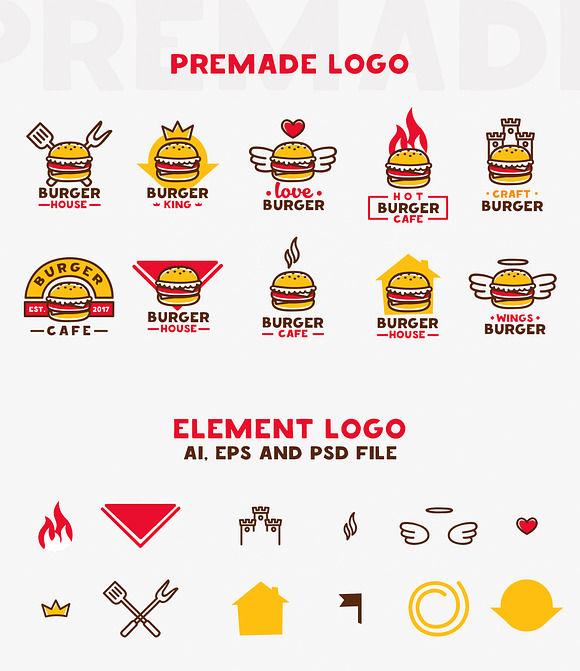 Creator branding  / Cafe / Fast Food in Magazine Templates - product preview 2