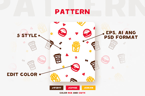Creator branding  / Cafe / Fast Food in Magazine Templates - product preview 5