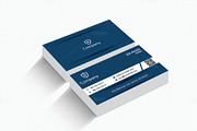 Stylish Blue Business Card