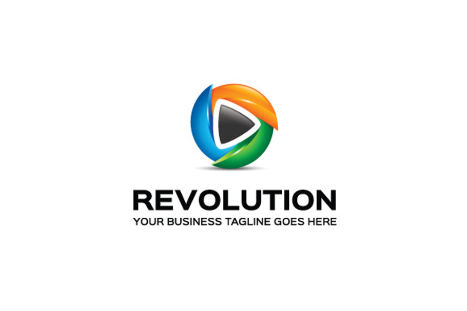 Revolution Logo Template in Logo Templates - product preview 8