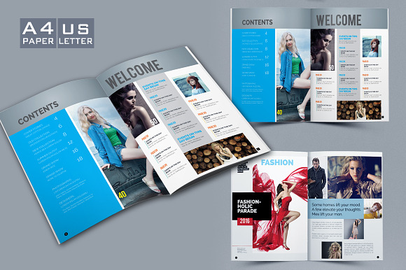 Multipurpose Magazine  in Magazine Templates - product preview 1