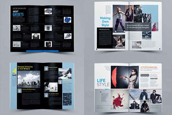 Multipurpose Magazine  in Magazine Templates - product preview 3