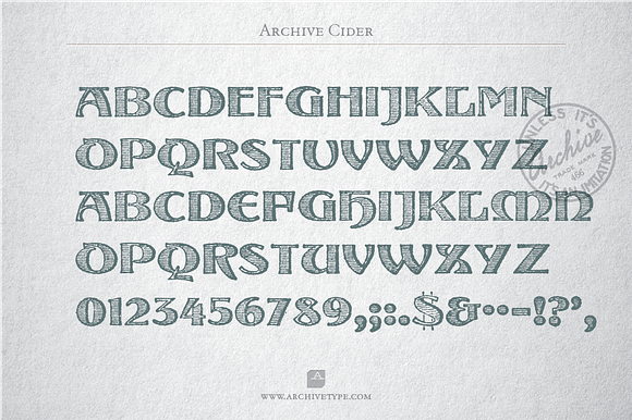 Archive Cider in Display Fonts - product preview 2