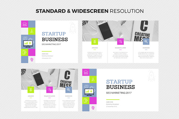 Startup Business Template in PowerPoint Templates - product preview 2