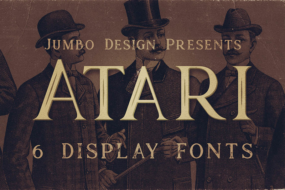 Atari - Vintage Style Font in Display Fonts - product preview 8