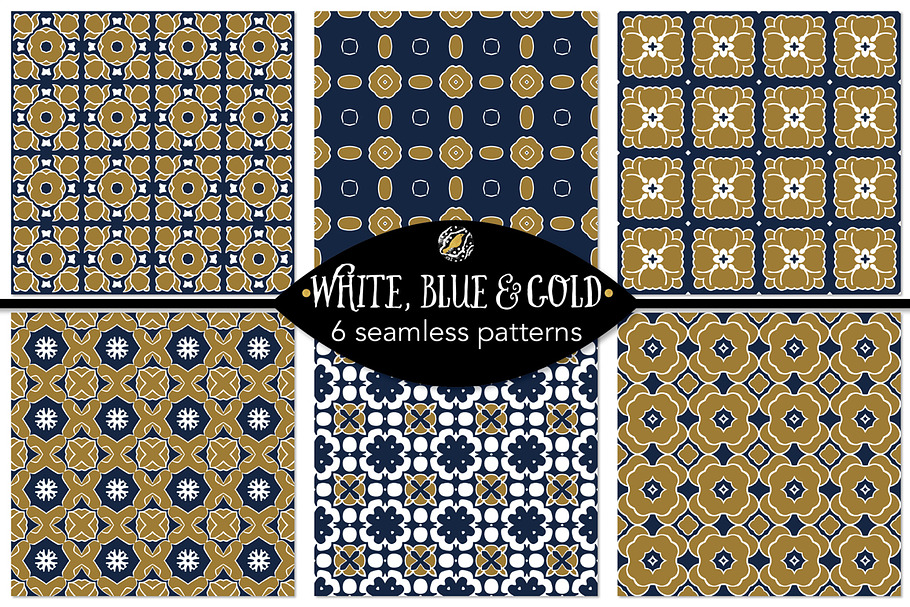 Set 41 - 6 Seamless Patterns in Patterns - product preview 8