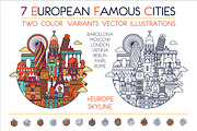 Europ famous cities 